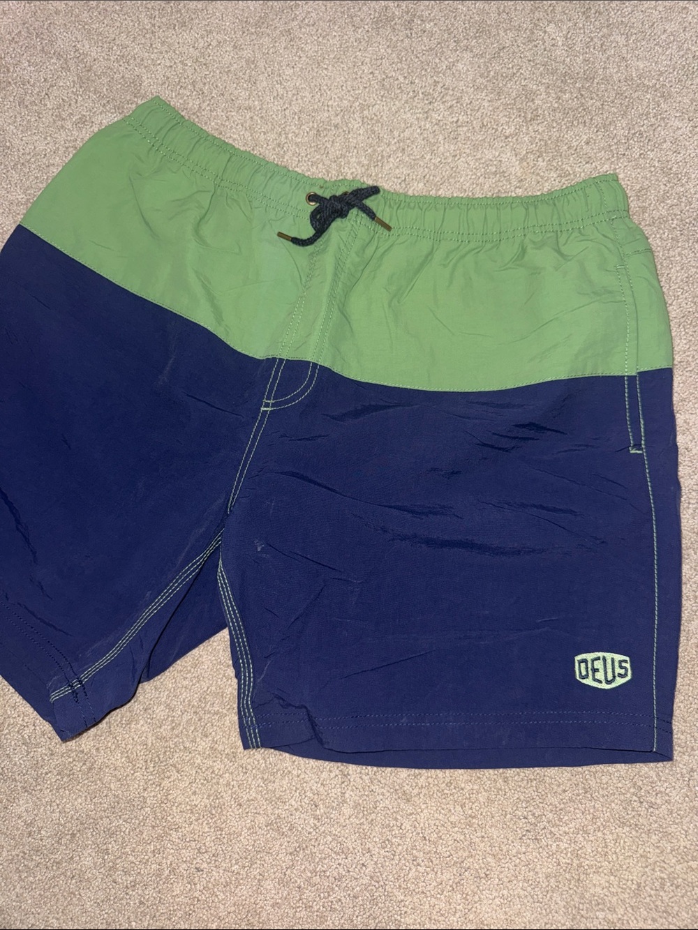 Deus Ex Machina Sandbar swim trunks boardshorts XL 7” inseam